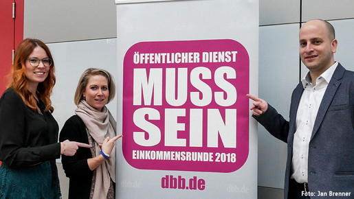 dbb jugend: Forderung zur Einkommensrunde 2018