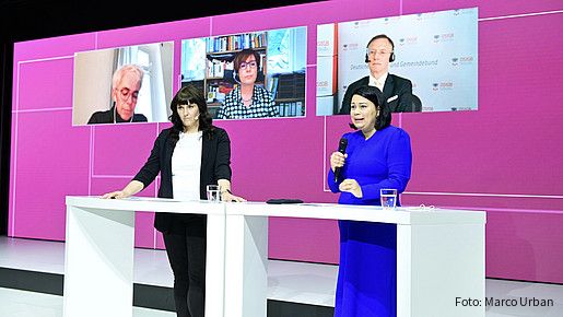 Panel auf dem dbb bundesfrauenkongress 2021